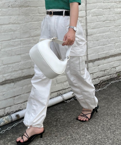 「CIAOPANIC」 カーゴパンツ MEDIUM ネイビー レディース_画像9