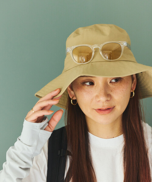 「KiU」 ハット ONE SIZE ベージュ メンズ_画像3