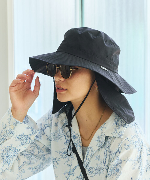 「KiU」 ハット ONE SIZE ベージュ メンズ_画像6