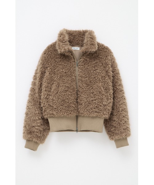 LAGUA GEM（ラグアジェム） ブルゾン アウター FRONT ZIP FAUX FUR