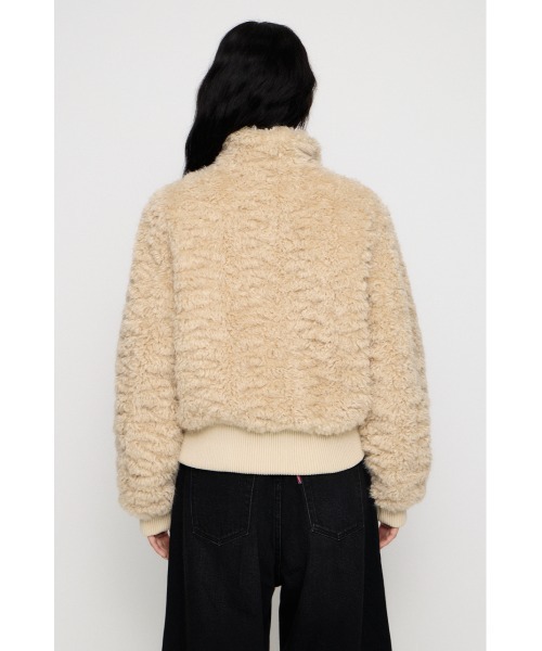 LAGUA GEM（ラグアジェム） ブルゾン アウター FRONT ZIP FAUX FUR