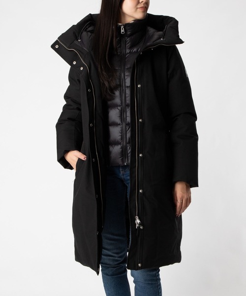 【美品】マッカージュ ダウンジャケット ブラック SHILOH-NF 極暖 Mackage ダウンコート ダウンジャケット 「Mackage / マッカージュ