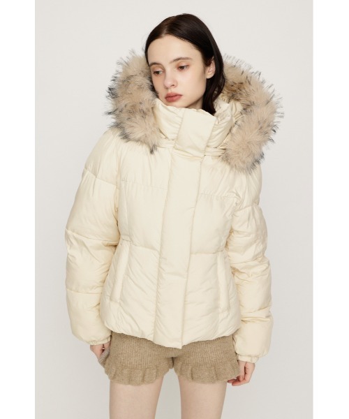 SLY アウター　ベージュ　未使用 SLY（スライ） ブルゾン アウター 「AW PRE ORDER 第2弾」FUR HOODIE