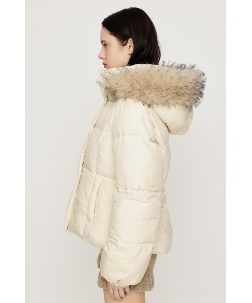 に*と様 LGBファージャケット sly 亜熱帯 SLY（スライ） ブルゾン アウター 「AW PRE ORDER 第2弾」FUR HOODIE
