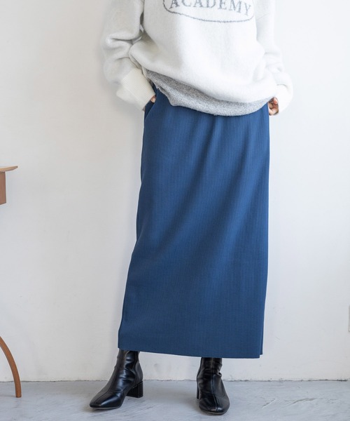 「LOWRYS FARM」 ロングスカート SMALL グレー レディース_画像5