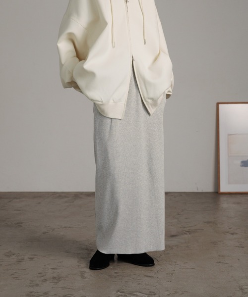 「LOWRYS FARM」 ロングスカート SMALL グレー レディース_画像10