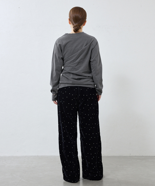 IENA（イエナ） tシャツ ywy/ワイワイ 別注 TUCK DRAPE TOPS EX