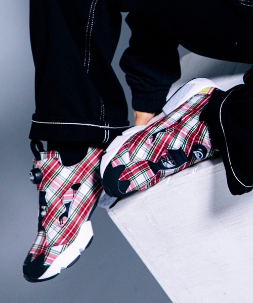 レビューで送料無料 スニーカー X Girl Reebok Plaid Instapump Fury 即納特典付き Janusmaister Com