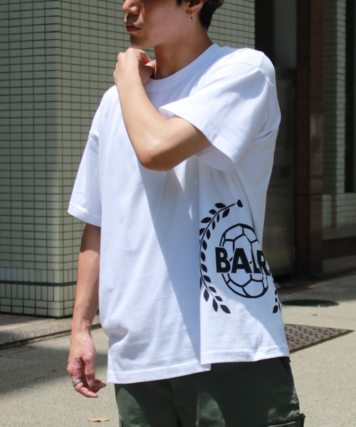 Tシャツ Tシャツ Balr ボーラー メンズ ロゴプリント 半袖tシャツ Crest Print Over Size S S T Shirt Zozotown Paypayモール店 通販 Paypayモール