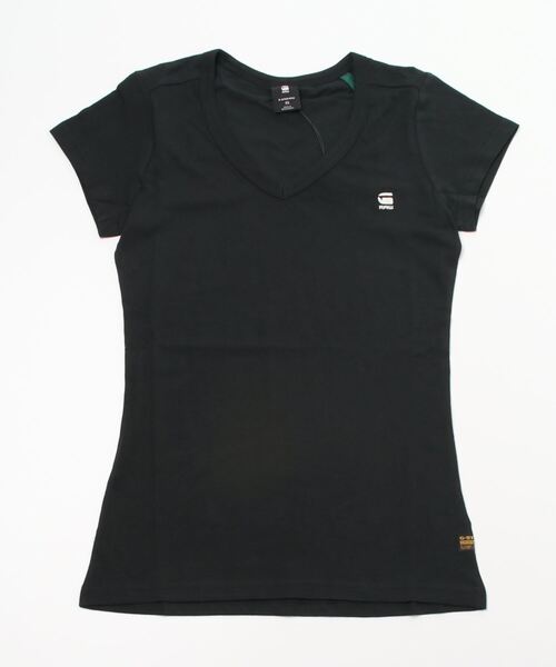 G-STAR RAW tシャツ EYBEN SLIM V-NECK TOP/ワンポイント
