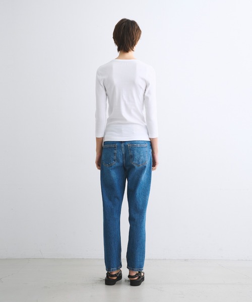 美品 three dots Jessica ジェシカ 七分袖 カットソー S ジェシカ七分袖（Tシャツ/カットソー）｜three dots（スリードッツ）の