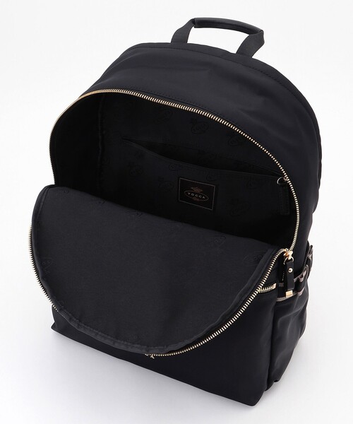 トッカ　tocca ＳＩＤＥ　ＲＩＢＢＯＮＢＡＣＫＰＡＣＫリュックサックブラック SIDE RIBBON BACKPACK – TOCCA OFFICIAL SITE