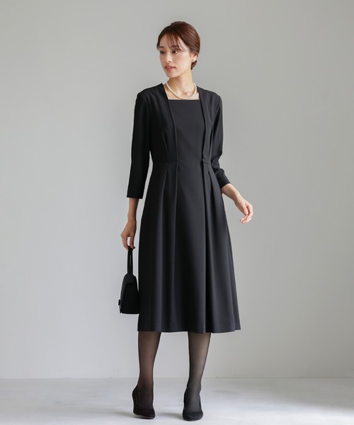 喪服 セレモニースーツ セットアップ 卒業式 喪服・礼服「洗える