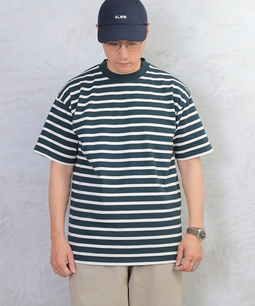 WAIPER.inc tシャツ GOOD WEAR アメリカコットン ボーダー S/S