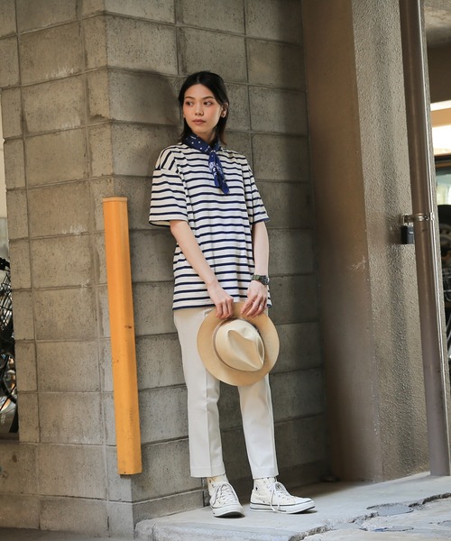 トップス AFB WAIPER.inc tシャツ GOOD WEAR アメリカコットン ボーダー S/S