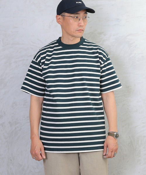 トップス AFB WAIPER.inc tシャツ GOOD WEAR アメリカコットン ボーダー S/S
