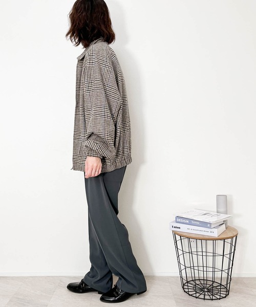 コート ジャケット チェックジャケット レディース メンズ : ZOZOTOWN