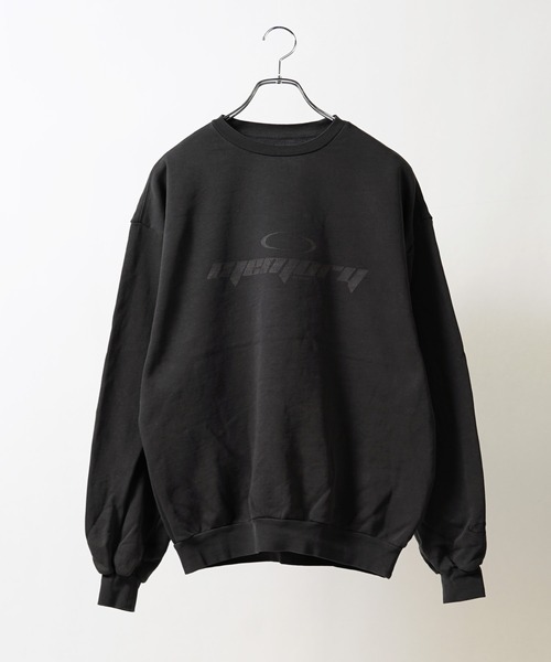 MEMORY トレーナー スウェット 「MEMORY」裏起毛 ピグメント