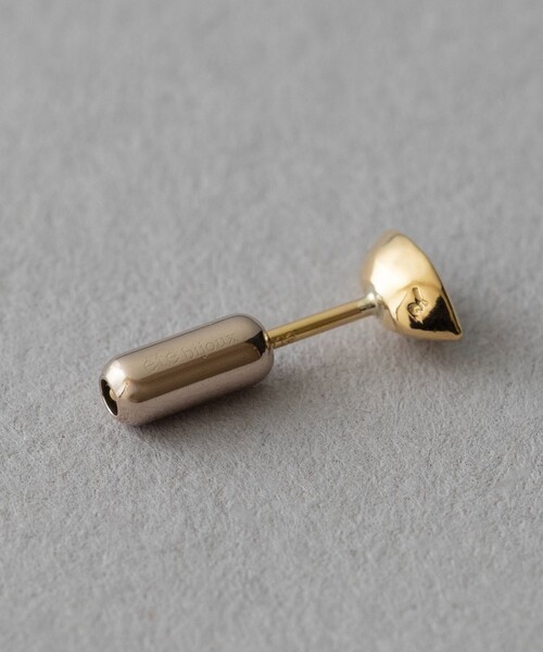 【ete】 [ピース] K18YG アクアマリン ピアス ete bijoux ピアス 「ピース」 K18YG SV925 アクアマリン