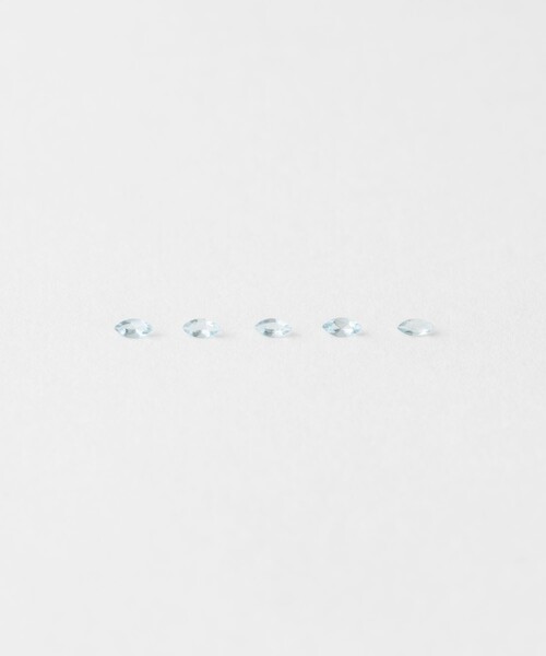 【ete】 [ピース] K18YG アクアマリン ピアス ete bijoux ピアス 「ピース」 K18YG SV925 アクアマリン