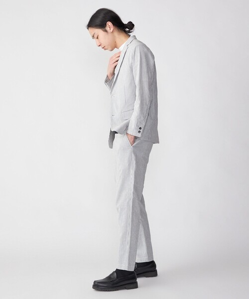 SHIPS（シップス） スラックス SHIPS:「手洗い可能/セットアップ対応