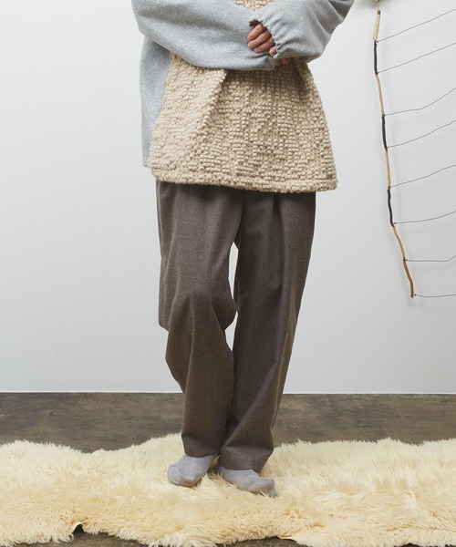 スラックス よそいきオーバータックPT メンズ レディース : 82836533  