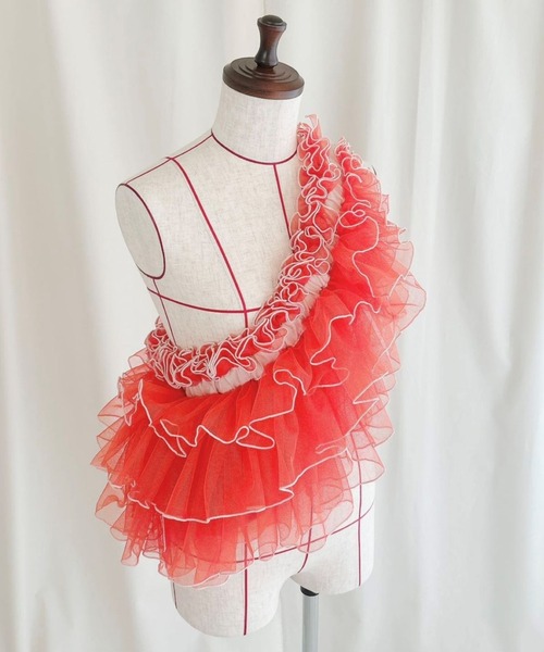 ORIENT MILLINERY ウエストポーチ ウエストバッグ DORA TIER TULLE