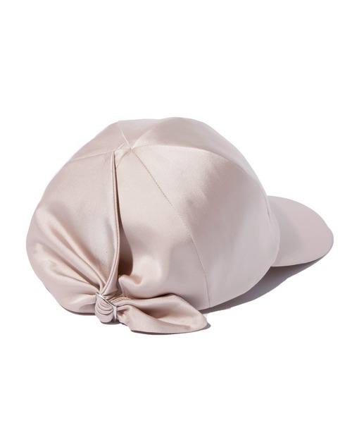 IRIS47 キャップ 帽子 「IRIS 47」horn satin cap/ホルン サテン
