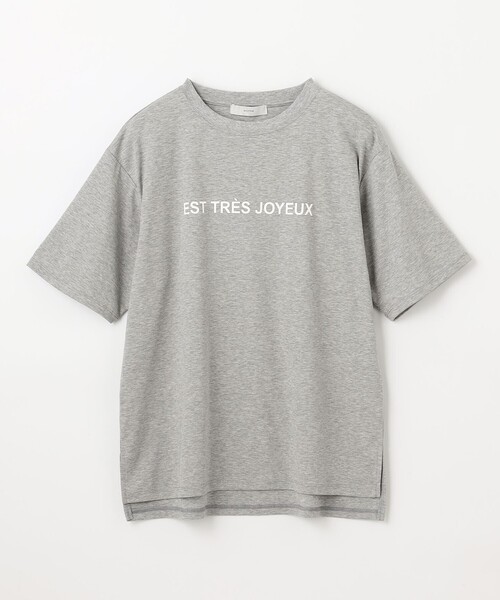 any FAM tシャツ 「汗ジミ防止加工」シルケットスムース半袖ロゴ