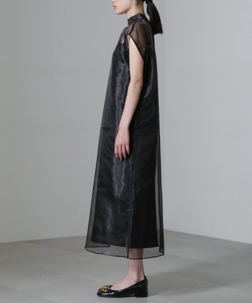 限定値下げ中【美品】kaene アシメ オーガンジードレス オケージョン