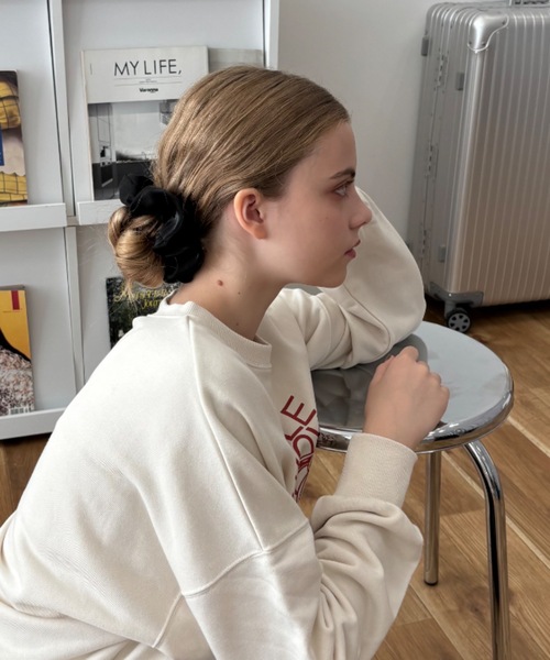 シュシュ  ヘアゴム  S44 シュシュ ヘアゴム ヘアアクセサリー 水玉ヘアゴム ドット 水玉
