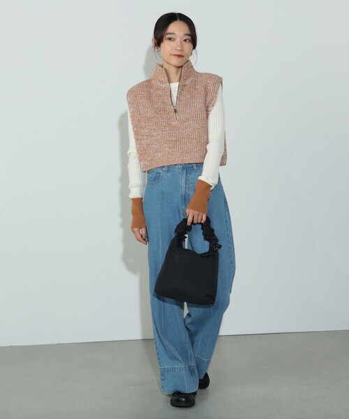 BEAMS HEART（ビームス ハート） ニット セーター ハーフジップ ニット