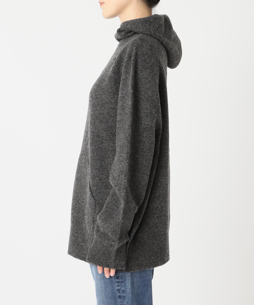 Spick＆Span ニット フーディー ニットプルオーバー レディース 