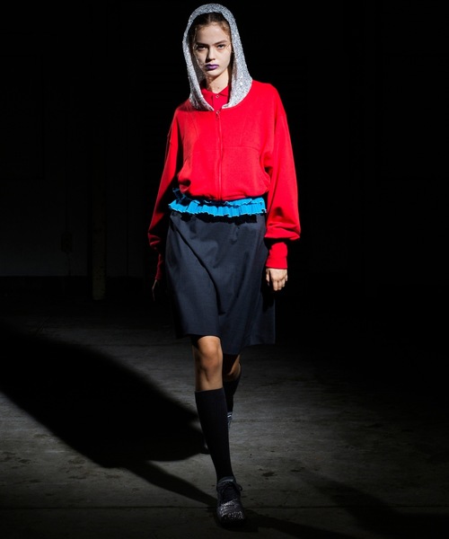 ポロシャツ ポロ FRILL HEM POLO SHIRT レディース メンズ NON TOKYO ポロシャツ ポロ FRILL HEM POLO SHIRT レディース