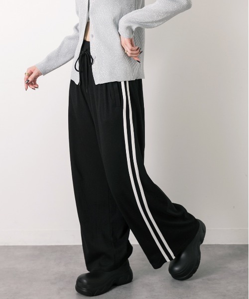 ad thie（アドティエ） スウェットパンツ ジャージ サイドライン