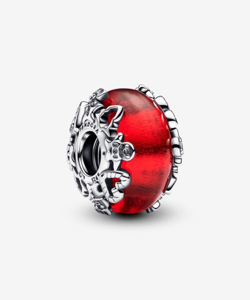 PANDORA チャーム クリスマス マジック ムラーノ ガラス