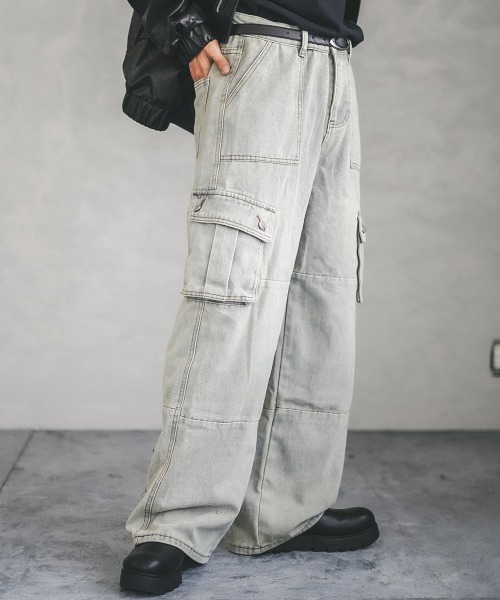 Shoowtime（ショウタイム） ジーンズ ビンテージウォッシュワイド