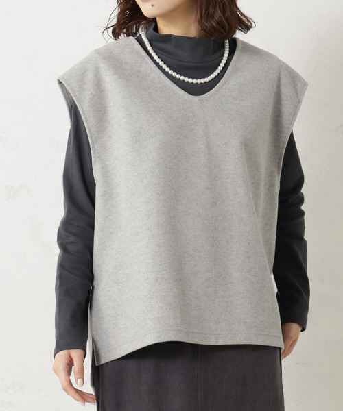 FOUND GOOD（ファウンドグッド） ベスト ジレ ウールライクベスト