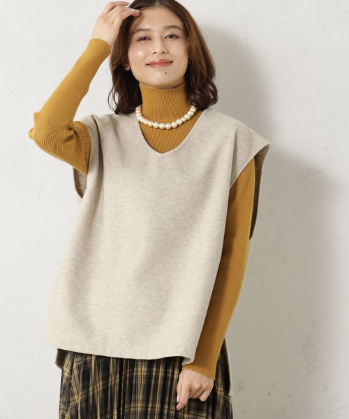 FOUND GOOD（ファウンドグッド） ベスト ジレ ウールライクベスト