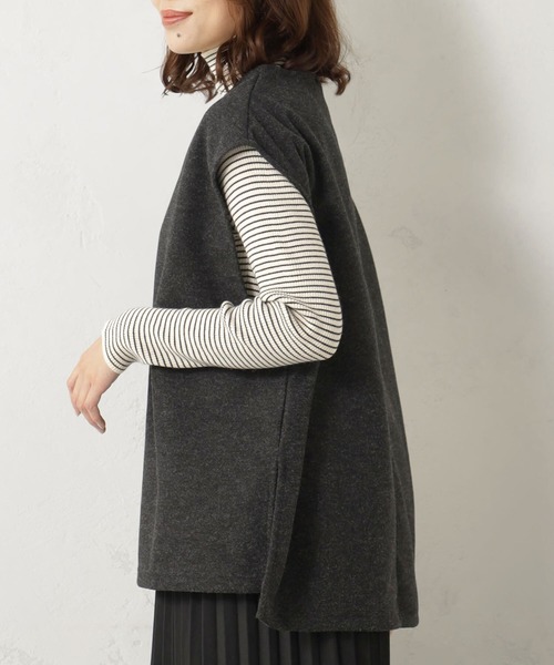 FOUND GOOD（ファウンドグッド） ベスト ジレ ウールライクベスト