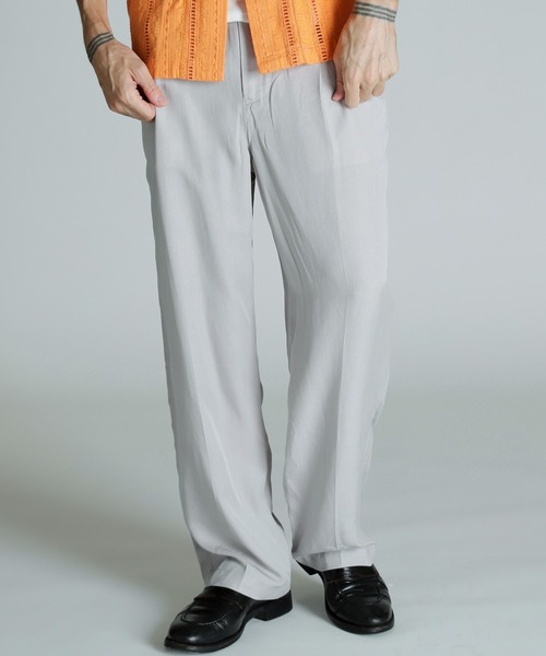 SCHOTT ショット 上下セット ジャケット リラックスパンツ R-6392 Schott N.Y.C スラックス Schott/ショット/LYOCELL TROUSERS