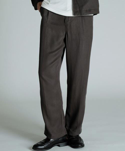 SCHOTT ショット 上下セット ジャケット リラックスパンツ R-6392 Schott N.Y.C スラックス Schott/ショット/LYOCELL TROUSERS