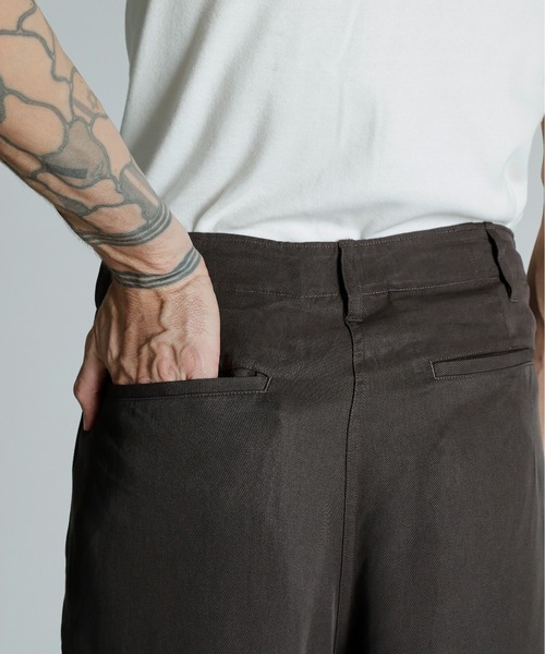 そるとページ Schott N.Y.C スラックス Schott/ショット/LYOCELL TROUSERS
