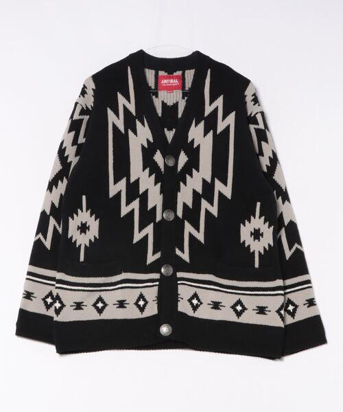 Hula Lani カーディガン 「Hula Hawaii」モールカーディガン メンズ