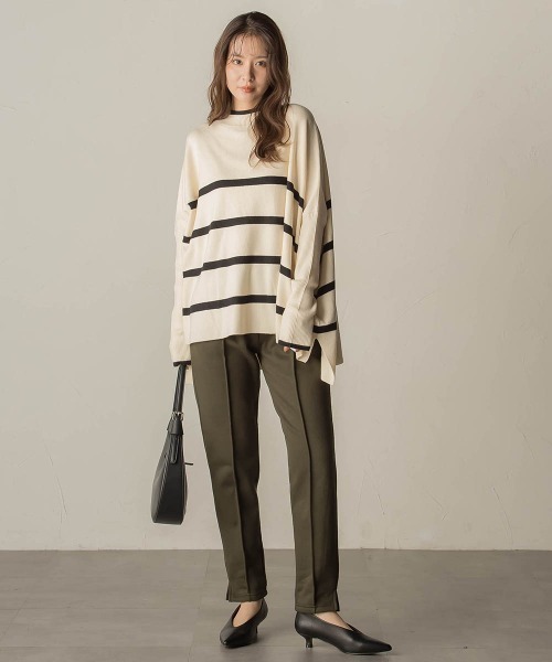 タイムセール‼️little big ボーダー　ニット ボーダーニットプルオーバー LE SOUK HOLIDAY｜クロスプラス公式通販サイト