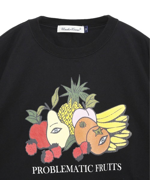 【関税込み】UNDERCOVER ブラック UC1E3805 Tシャツ UNDERCOVER]TEE PROBLEMATIC FRUITS/BLACK(UC1E3805) – R&Co.