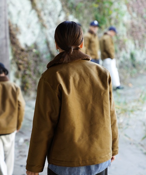 WAIPER.inc ミリタリージャケット モッズコート 米軍 U.S.NAVY N-1