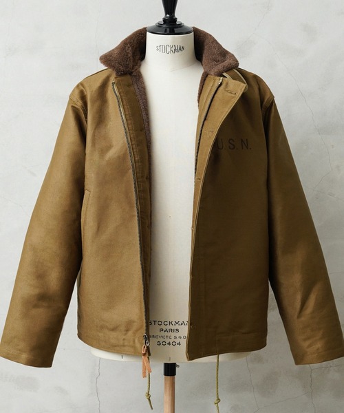 WAIPER.inc ミリタリージャケット モッズコート 米軍 U.S.NAVY N-1