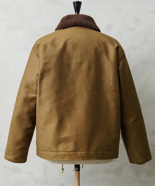 ミリタリージャケット モッズコート 米軍 U.S.NAVY N-1 デッキジャケット ピケモデル/アルパカライニング WAIPER.incの画像