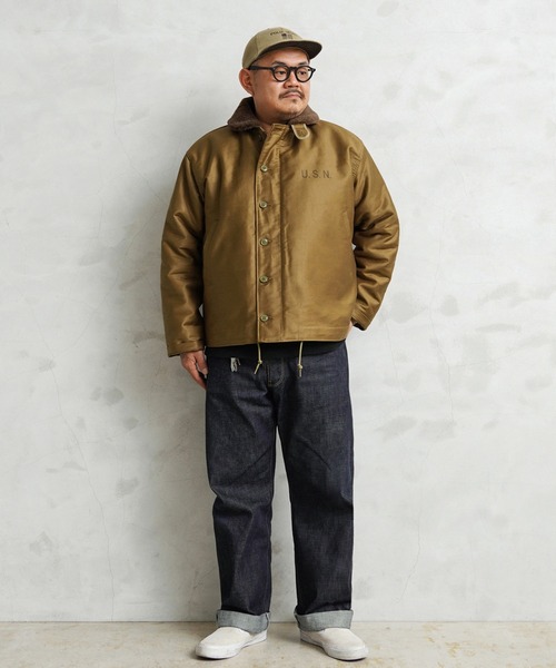 WAIPER.inc ミリタリージャケット モッズコート 米軍 U.S.NAVY N-1